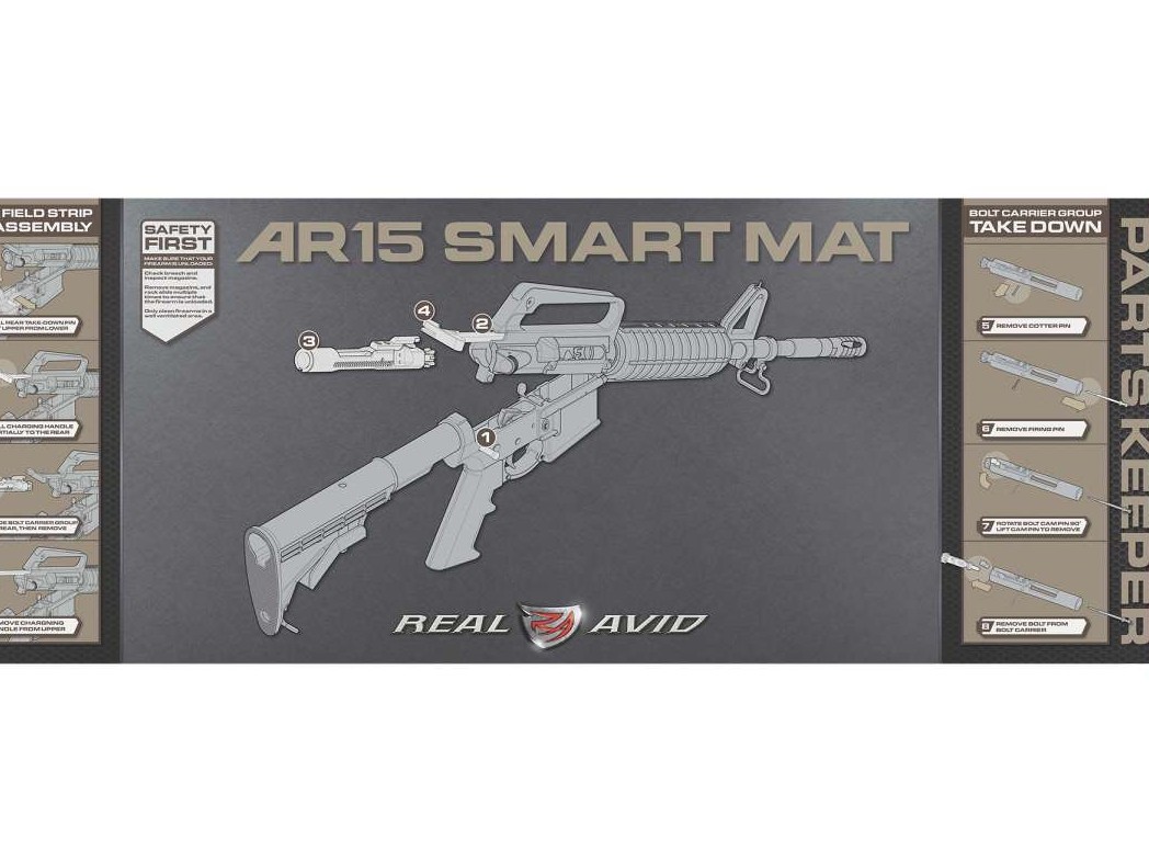 Real Avid AR15 Smart Cleaning Mat 